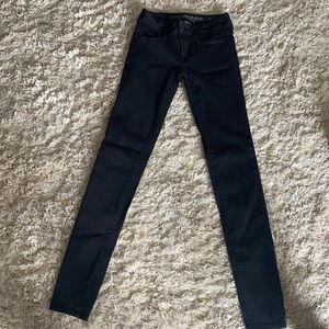 American Eagle black jeans. Size O long.
